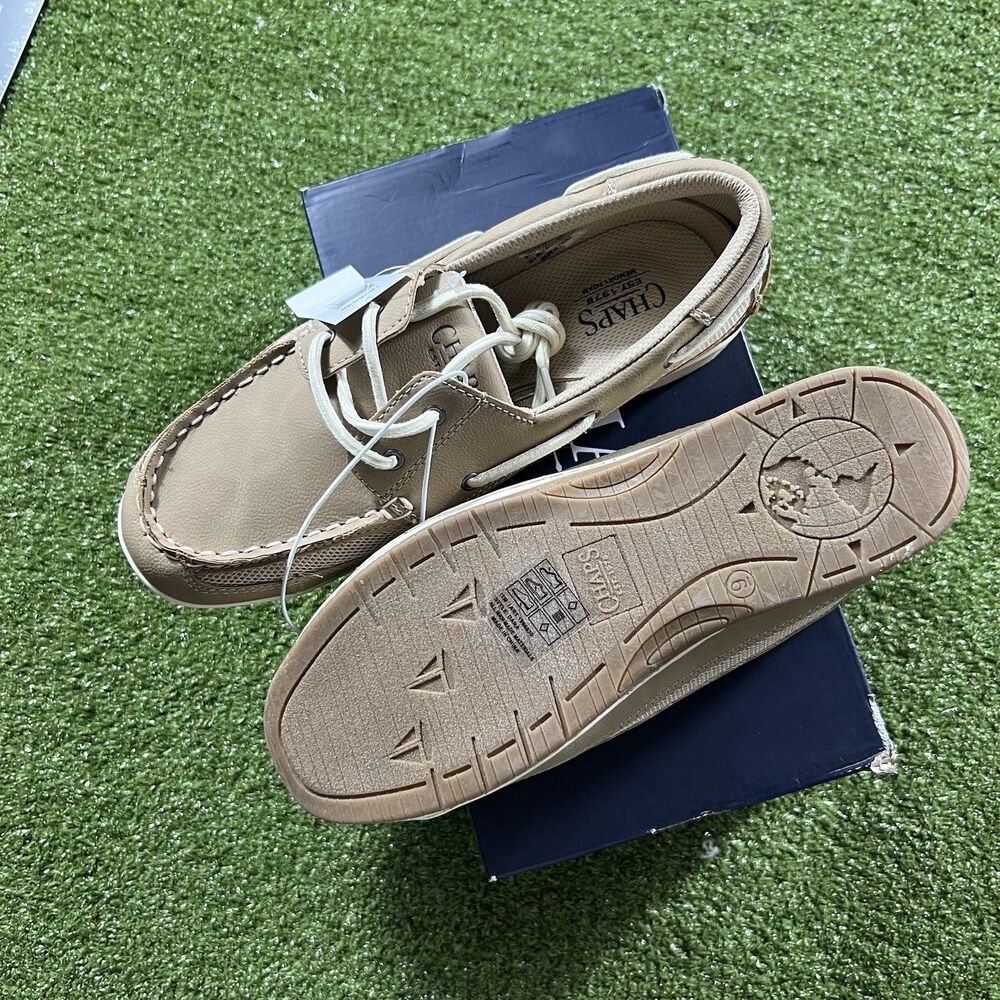 Chaps Dana Women's Size 9 Tan Boat Shoes Loafers New in Box - Picture 6 of 8